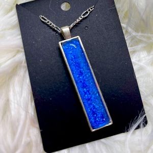 Resin Bezel Necklace